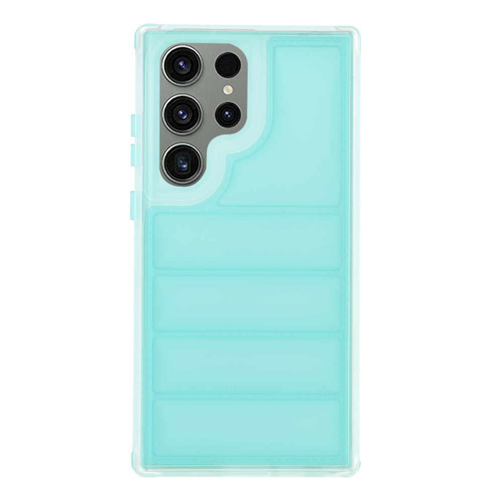 Калъф за Samsung Galaxy S23 FE S711, Techsuit, Wave Shield, Тюркоаз