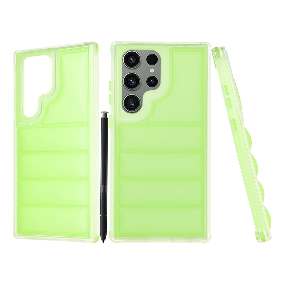 Калъф за Samsung Galaxy S23 FE S711, Techsuit, Wave Shield, Зелен