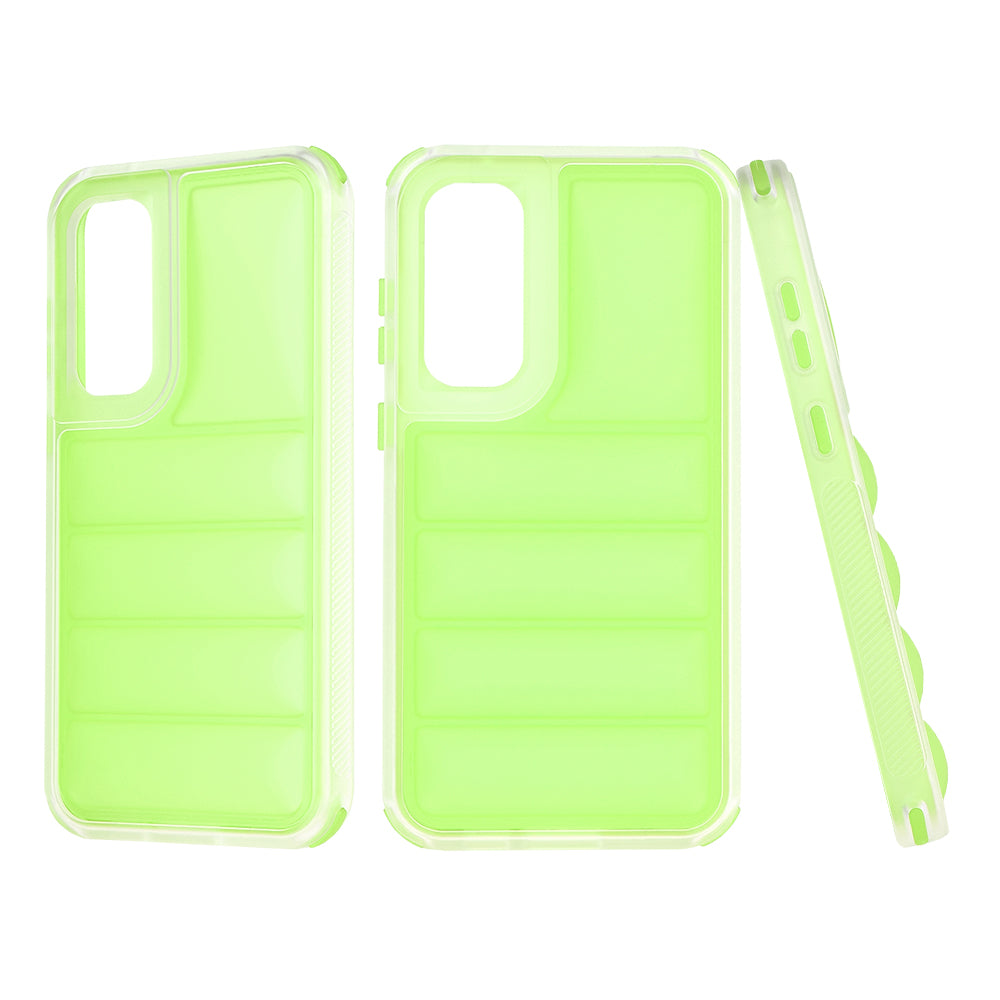 Калъф за Samsung Galaxy S23 FE S711, Techsuit, Wave Shield, Зелен