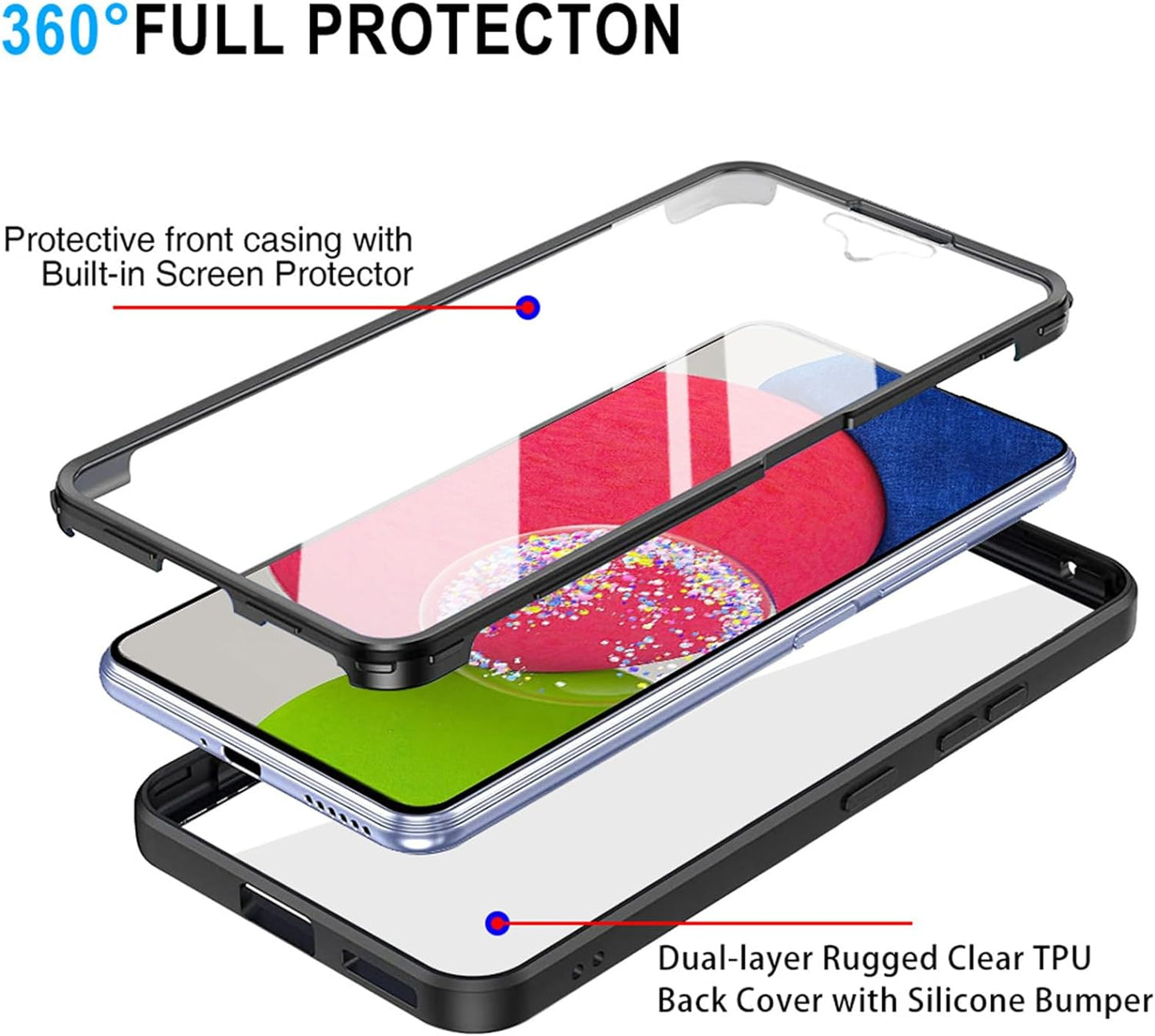 Калъф за Samsung Galaxy S23+ S916, Techsuit, ColorVerse 360, Лилав