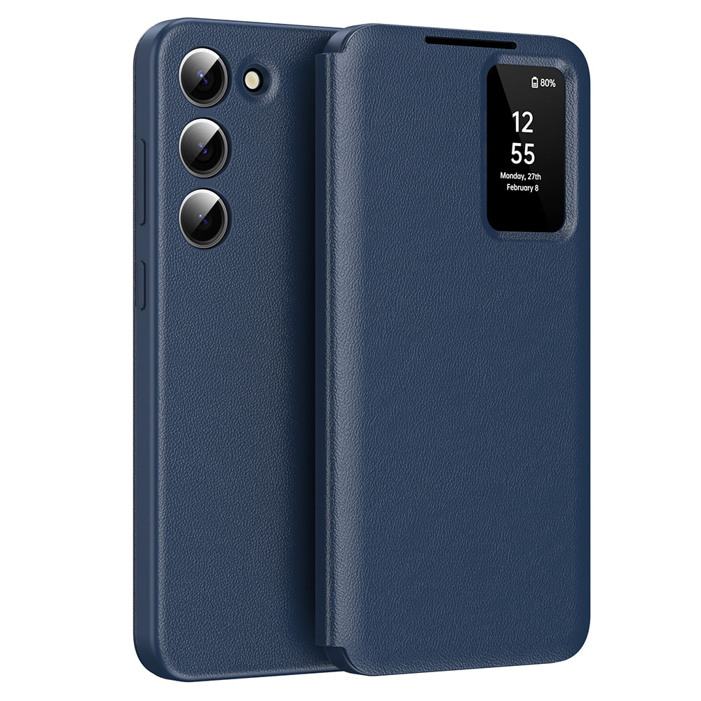 Калъф за Samsung Galaxy S23+ S916, Techsuit, SmartView, Син