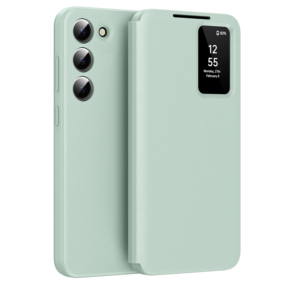 Калъф за Samsung Galaxy S23+ S916, Techsuit, SmartView, Зелен