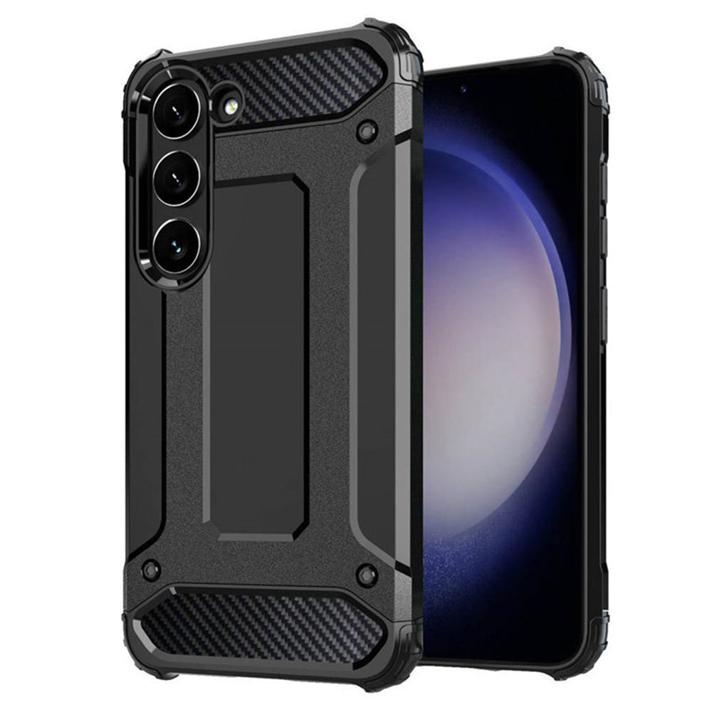 Калъф за Samsung Galaxy S23 S911, Techsuit, Hybrid Armor, Черен