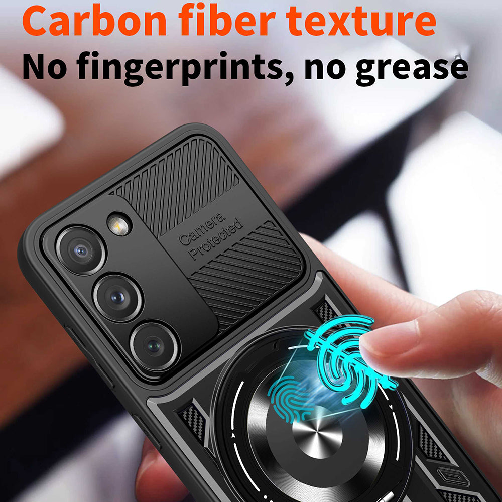 Калъф за Samsung Galaxy S23 S911, Techsuit, RuggedCam, Сив