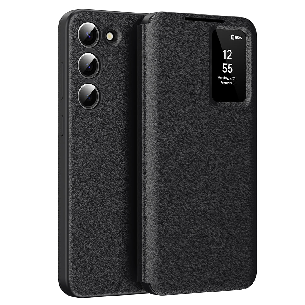 Калъф за Samsung Galaxy S23 S911, Techsuit, SmartView, Черен