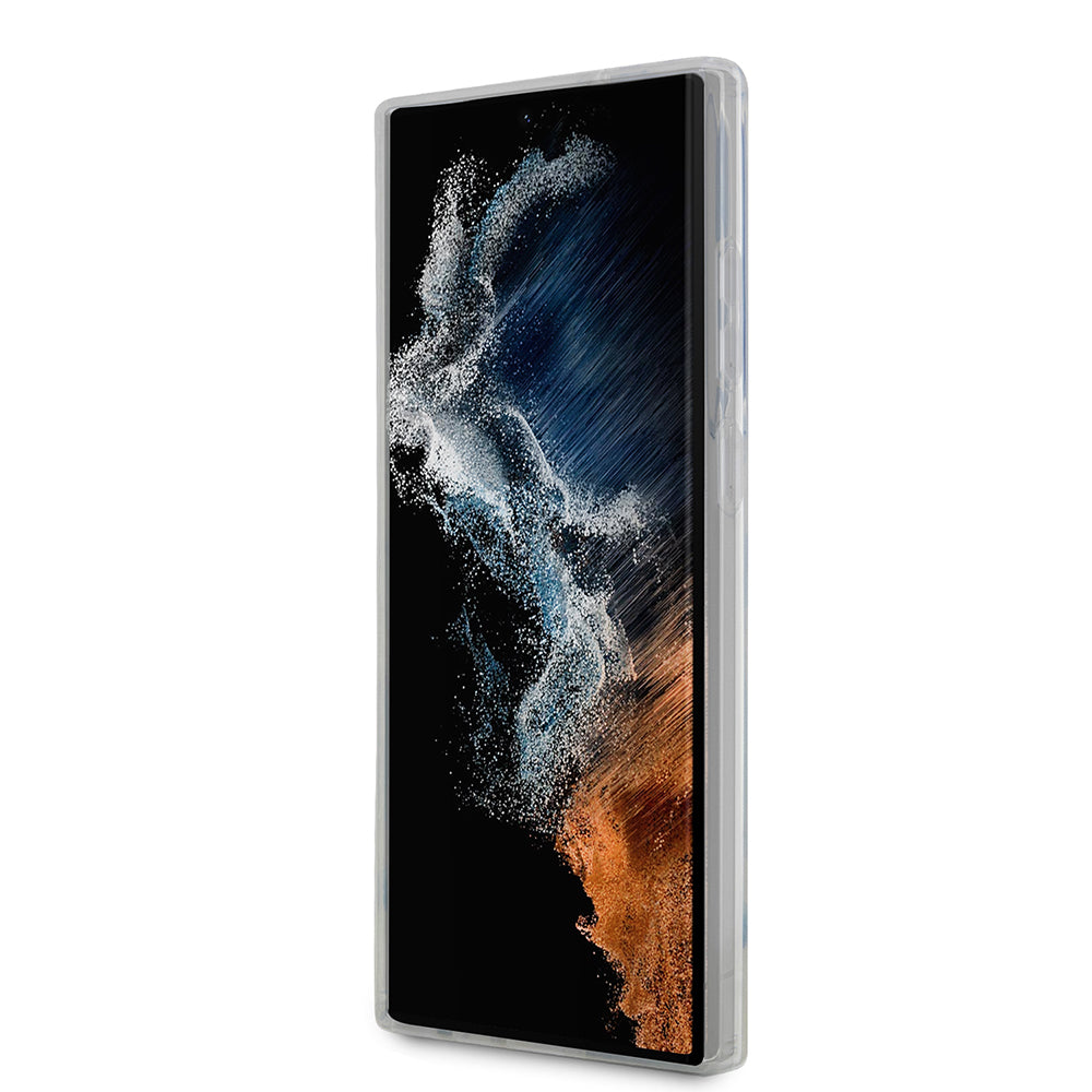 Калъф за Samsung Galaxy S23 Ultra S918, Karl Lagerfeld, Ikonik Choupette, Прозрачен