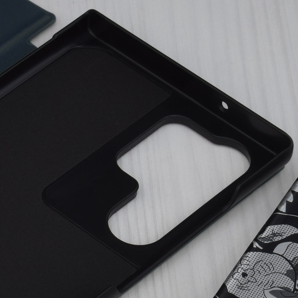 Калъф за Samsung Galaxy S23 Ultra S918, Techsuit, eFold, Тъмносин