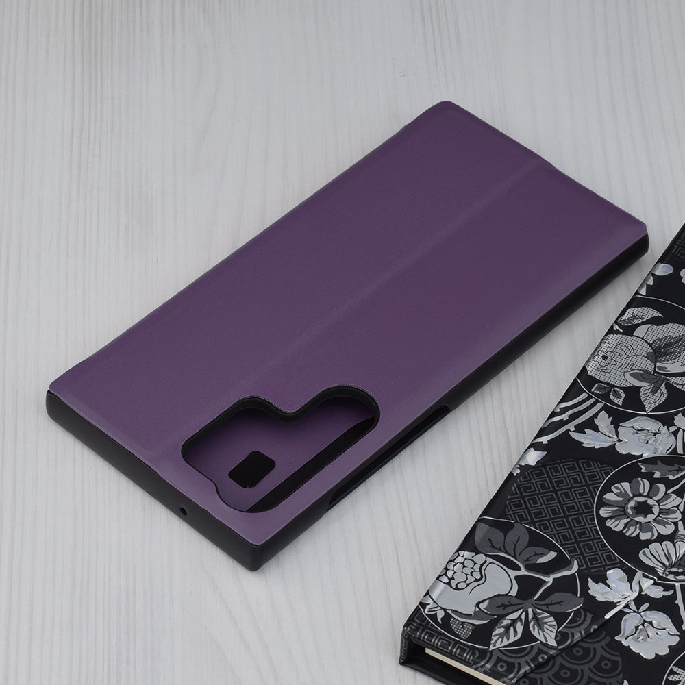 Калъф за Samsung Galaxy S23 Ultra S918, Techsuit, eFold, Лилав
