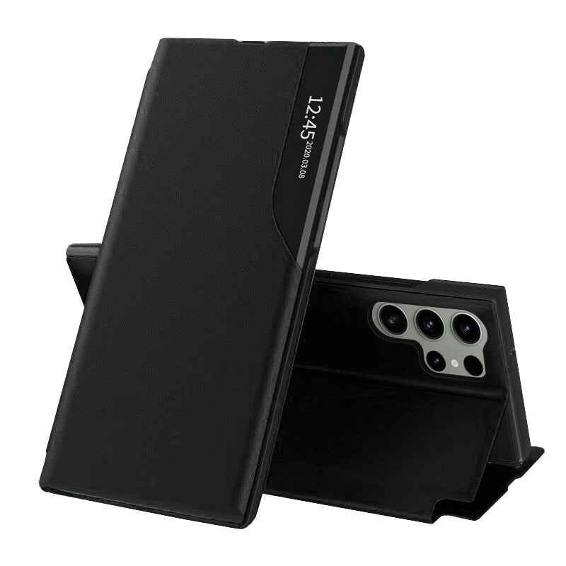 Калъф за Samsung Galaxy S23 Ultra S918, Techsuit, eFold, Черен