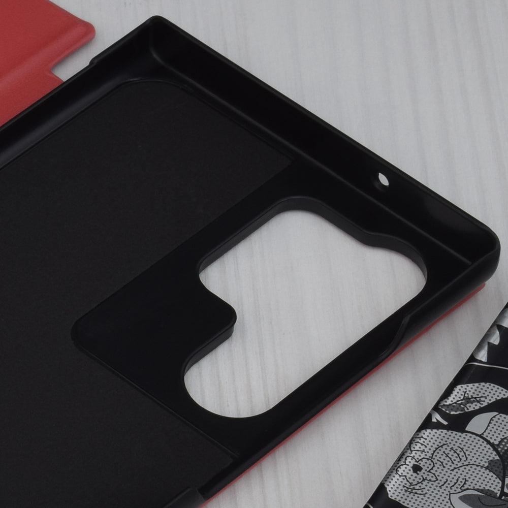 Калъф за Samsung Galaxy S23 Ultra S918, Techsuit, eFold, Червен