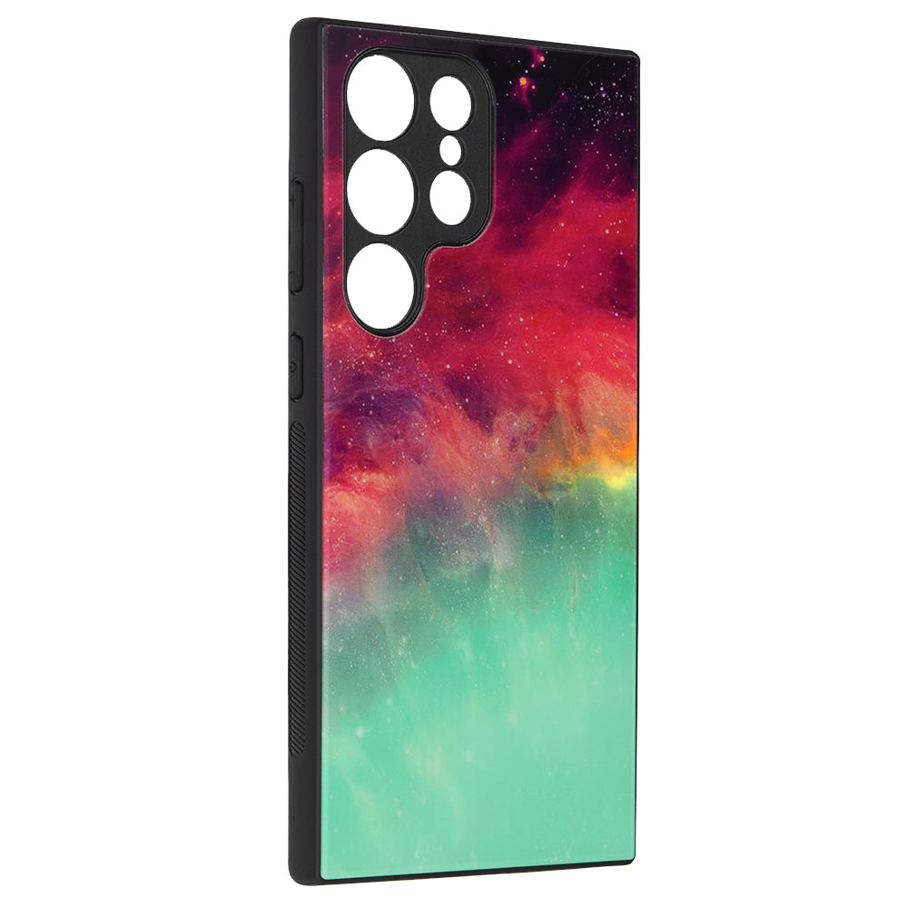 Калъф за Samsung Galaxy S23 Ultra S918, Techsuit, Glaze, Тюркоаз