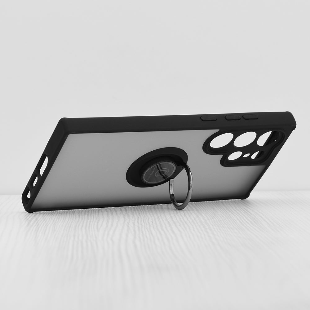 Калъф за Samsung Galaxy S23 Ultra S918, Techsuit, Glinth, Черен
