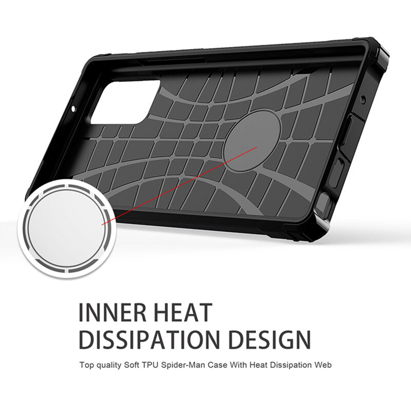 Калъф за Samsung Galaxy S23 Ultra S918, Techsuit, Hybrid Armor, Черен