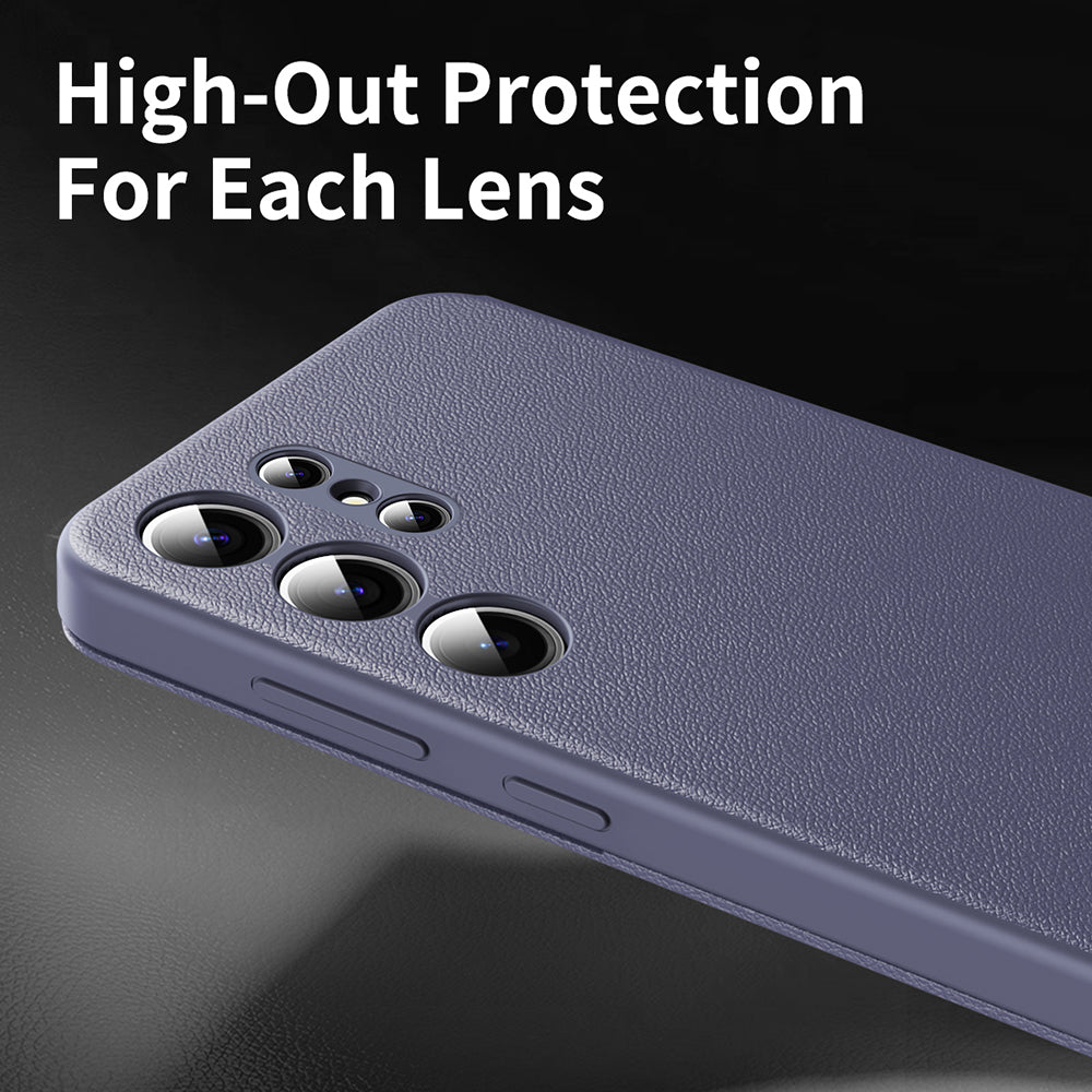 Калъф за Samsung Galaxy S23 Ultra S918, Techsuit, SmartView, Лилав