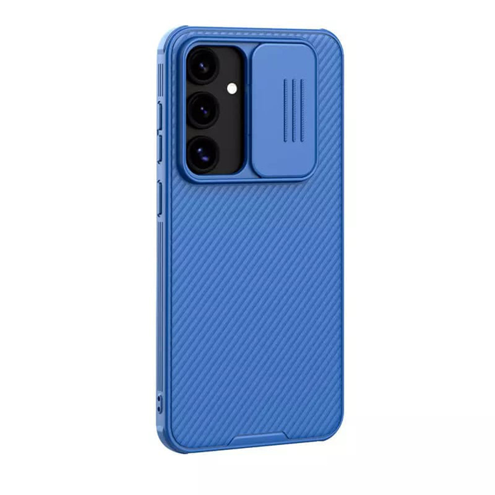 Калъф за Samsung Galaxy S24 FE S721, Nillkin, CamShield Pro, Син