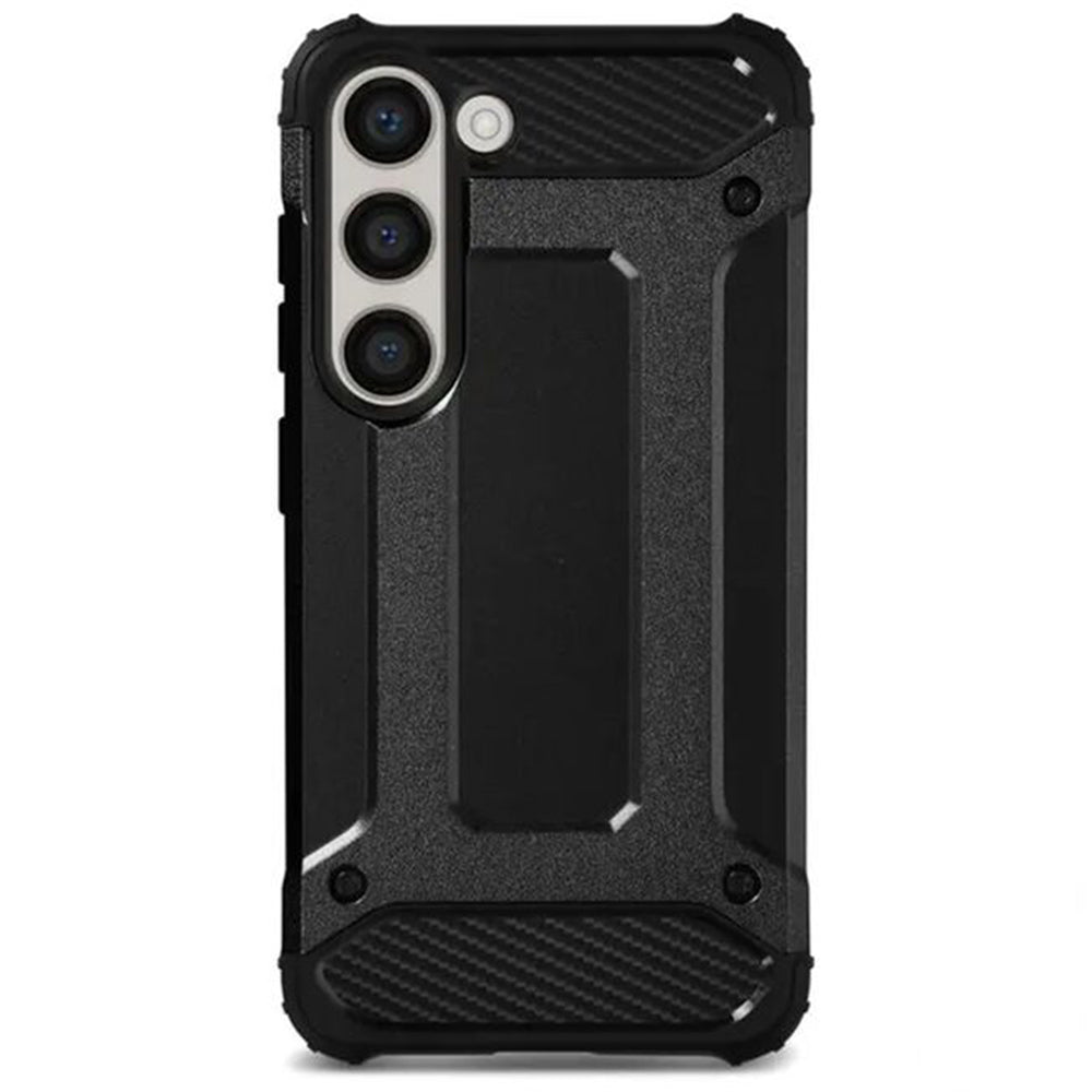 Калъф за Samsung Galaxy S24 FE S721, Techsuit, Hybrid Armor, Черен