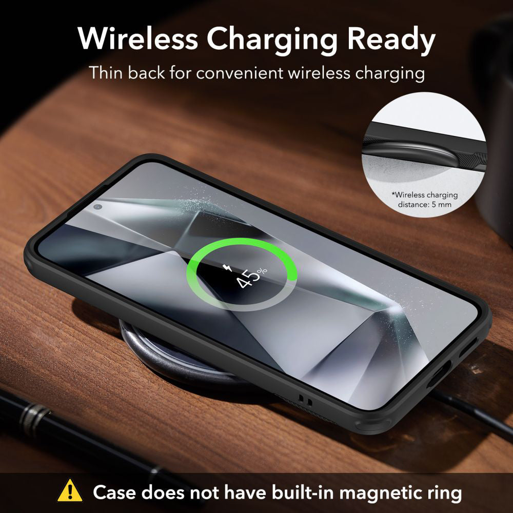 Калъф за Samsung Galaxy S24+ S926, ESR, Air Shield Boost Kickstand, Черен