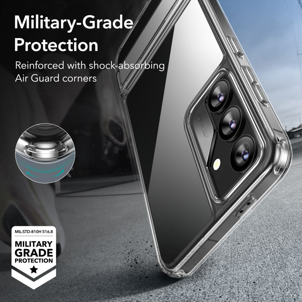 Калъф за Samsung Galaxy S24+ S926, ESR, Air Shield Boost Kickstand, Прозрачен