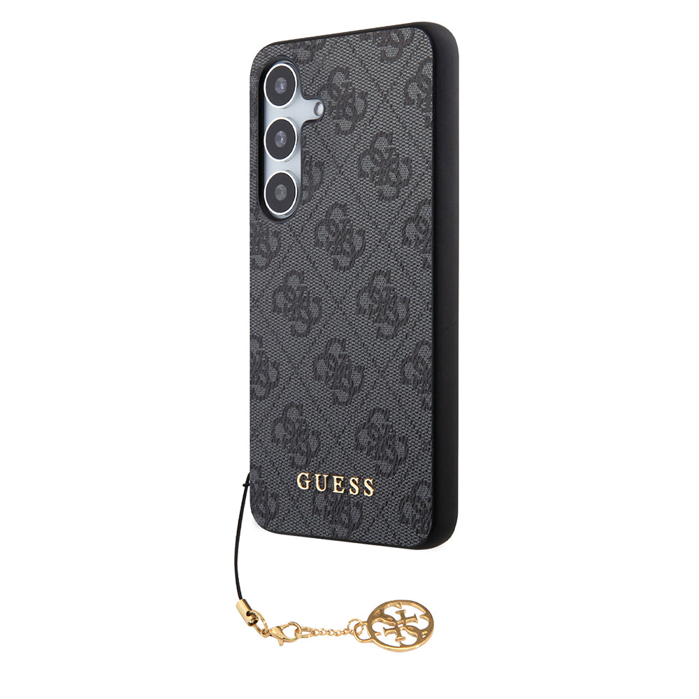 Case for Samsung Galaxy S24+ S926, Guess, 4G Charm, Black