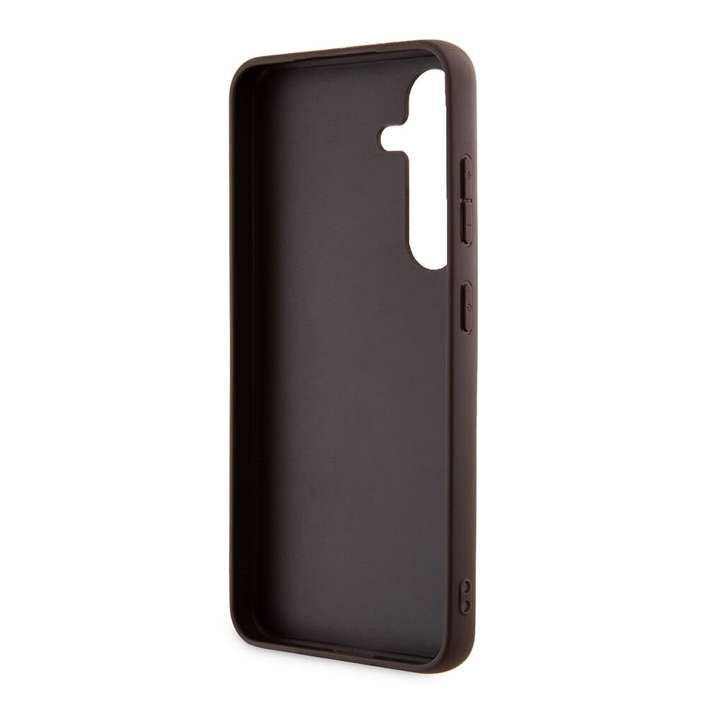 Калъф за Samsung Galaxy S24+ S926, Guess, 4G Triangle Logo, Бял