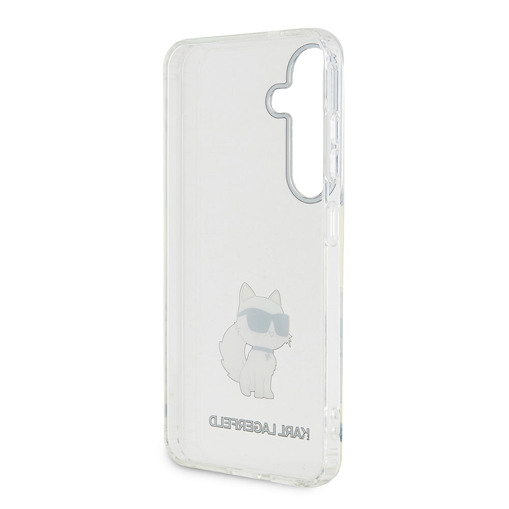 Калъф за Samsung Galaxy S24+ S926, Karl Lagerfeld, IML Luxury Choupette, Прозрачен