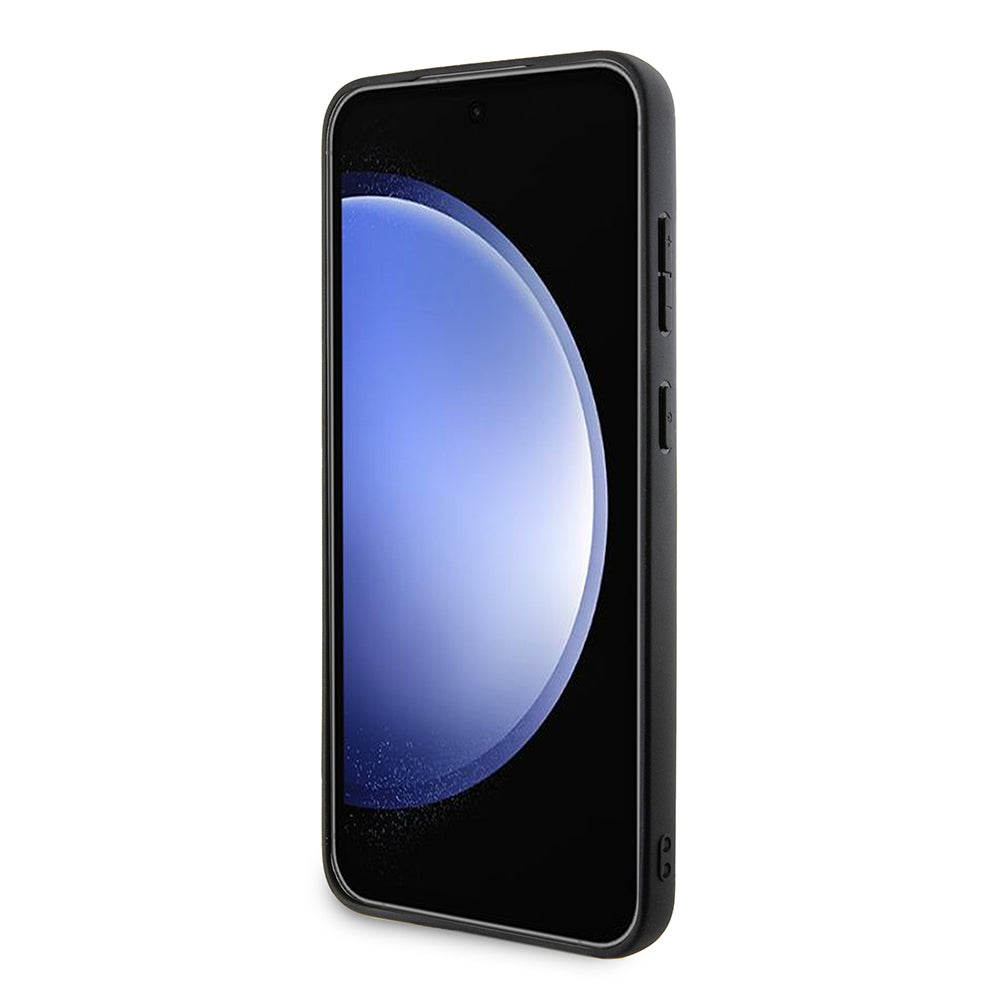Калъф за Samsung Galaxy S24+ S926, Karl Lagerfeld, Saffiano Karl & Choupette Metal, Сив
