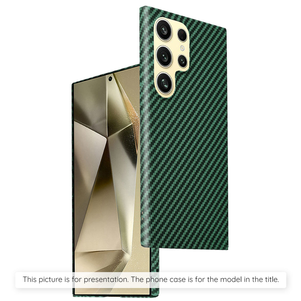 Калъф за Samsung Galaxy S24+ S926, Techsuit, Carbonite FiberShell, Зелен