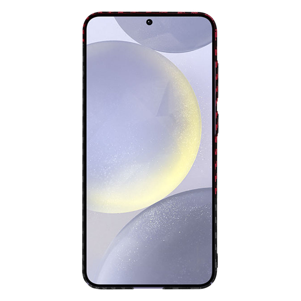 Калъф за Samsung Galaxy S24+ S926, Techsuit, Carbonite FiberShell, Черно Червен