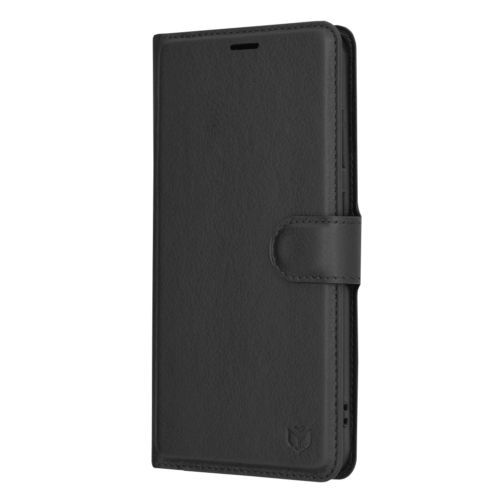 Калъф за Samsung Galaxy S24+ S926, Techsuit, Leather Folio, Черен