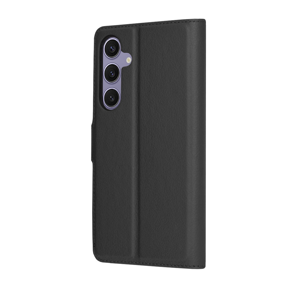 Калъф за Samsung Galaxy S24+ S926, Techsuit, Leather Folio, Черен