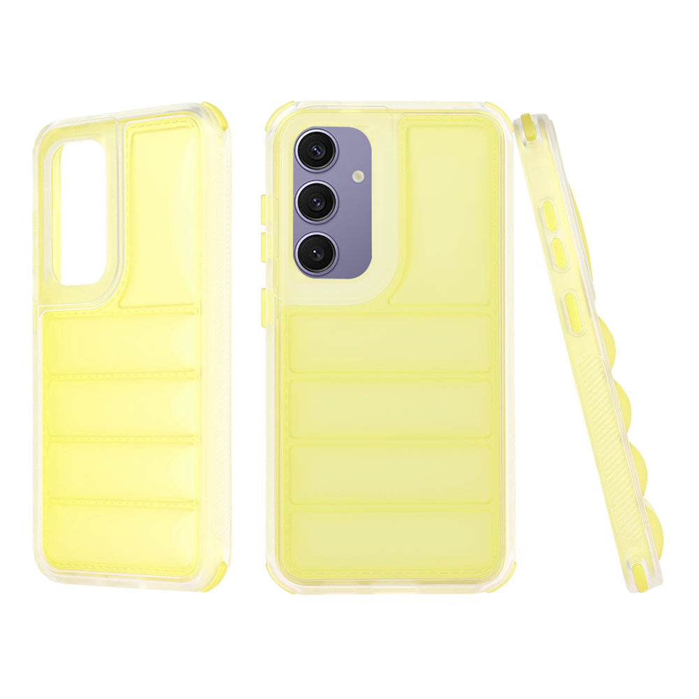 Калъф за Samsung Galaxy S24+ S926, Techsuit, Wave Shield, Жълт
