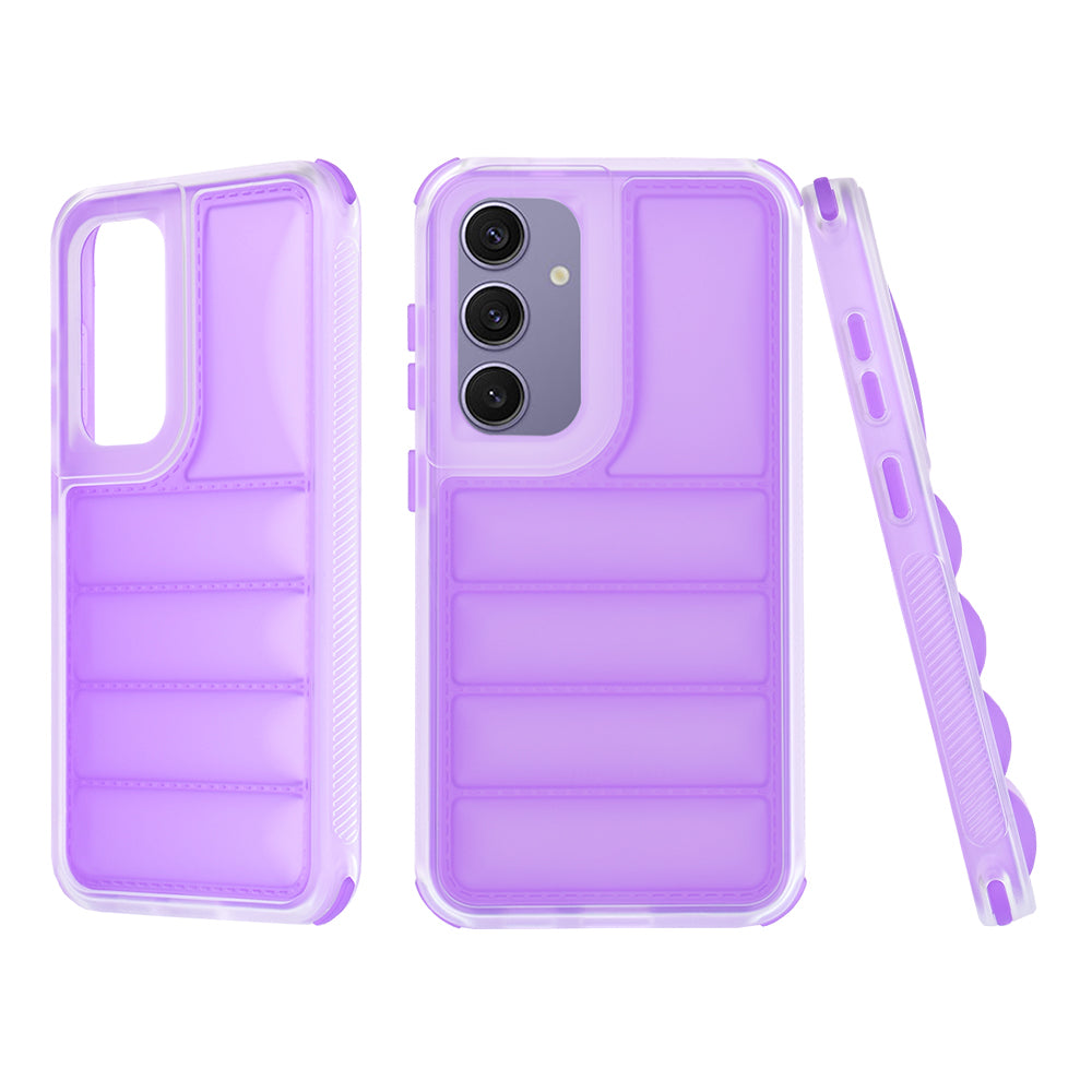 Калъф за Samsung Galaxy S24+ S926, Techsuit, Wave Shield, Лилав