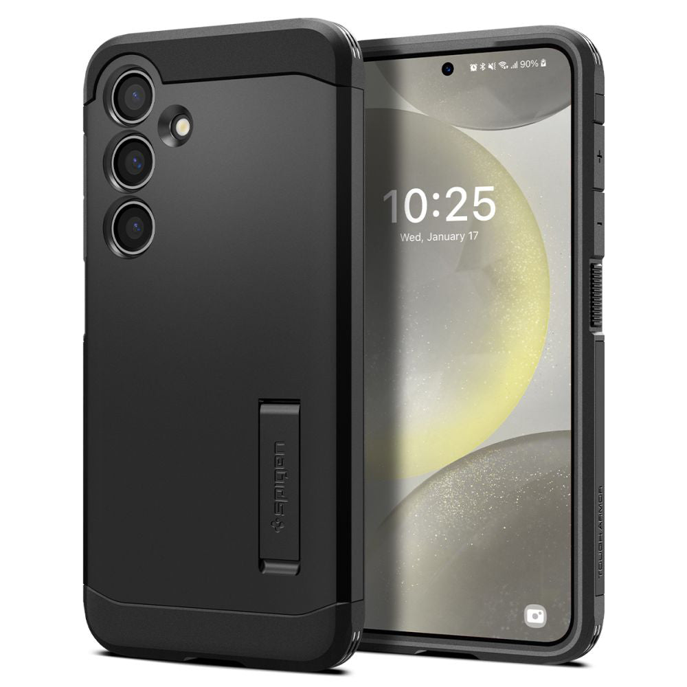 Калъф за Samsung Galaxy S24 S921, Spigen, Tough Armor, Черен ACS07355