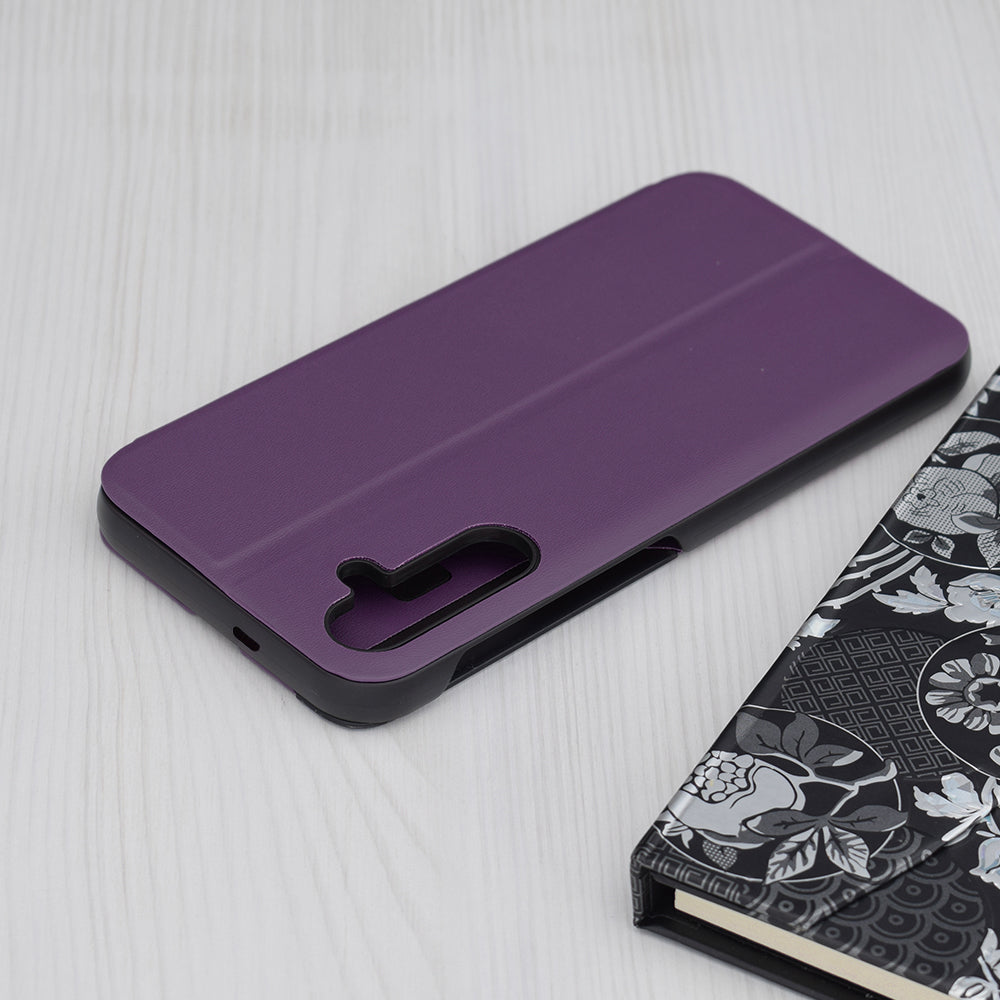 Калъф за Samsung Galaxy S24 S921, Techsuit, eFold, Лилав