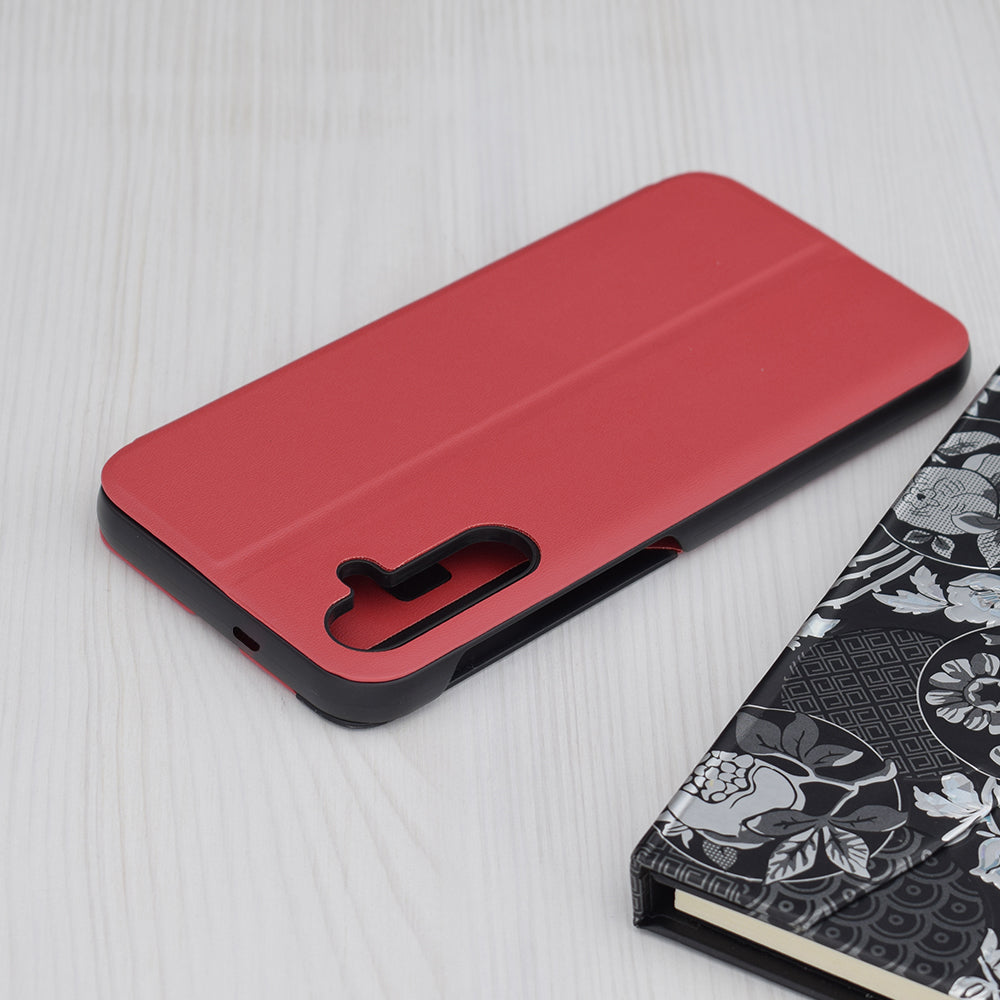 Калъф за Samsung Galaxy S24 S921, Techsuit, eFold, Червен