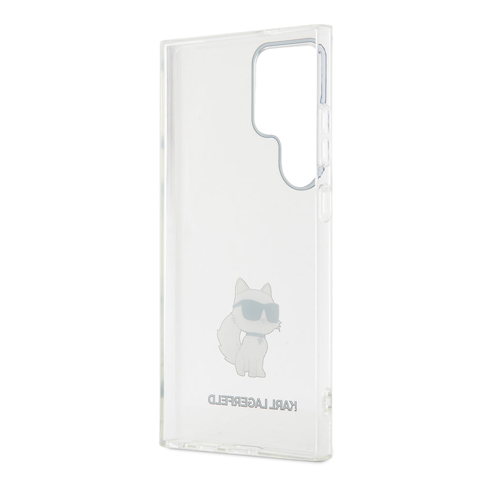 Калъф за Samsung Galaxy S24 Ultra S928, Karl Lagerfeld, IML Luxury Choupette, Прозрачен