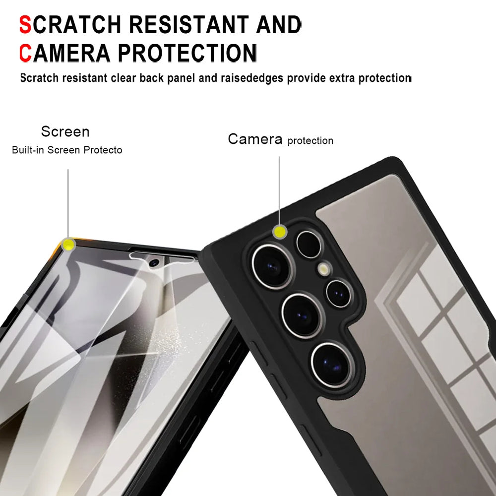 Калъф за Samsung Galaxy S24 Ultra S928, Techsuit, ColorVerse 360, Черен