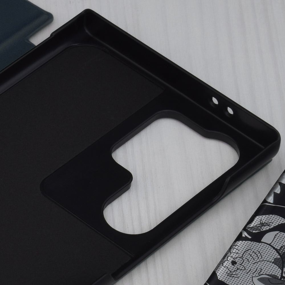 Калъф за Samsung Galaxy S24 Ultra S928, Techsuit, eFold, Тъмносин