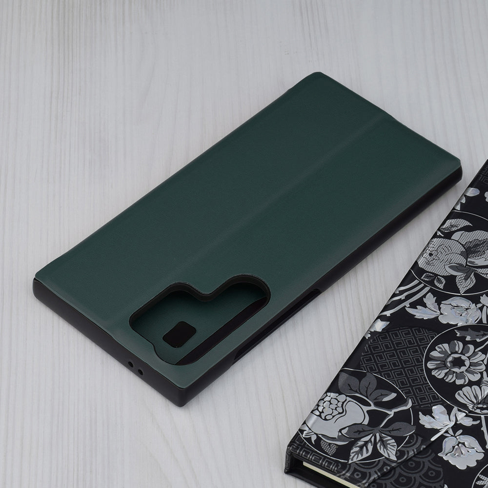 Калъф за Samsung Galaxy S24 Ultra S928, Techsuit, eFold, Зелен