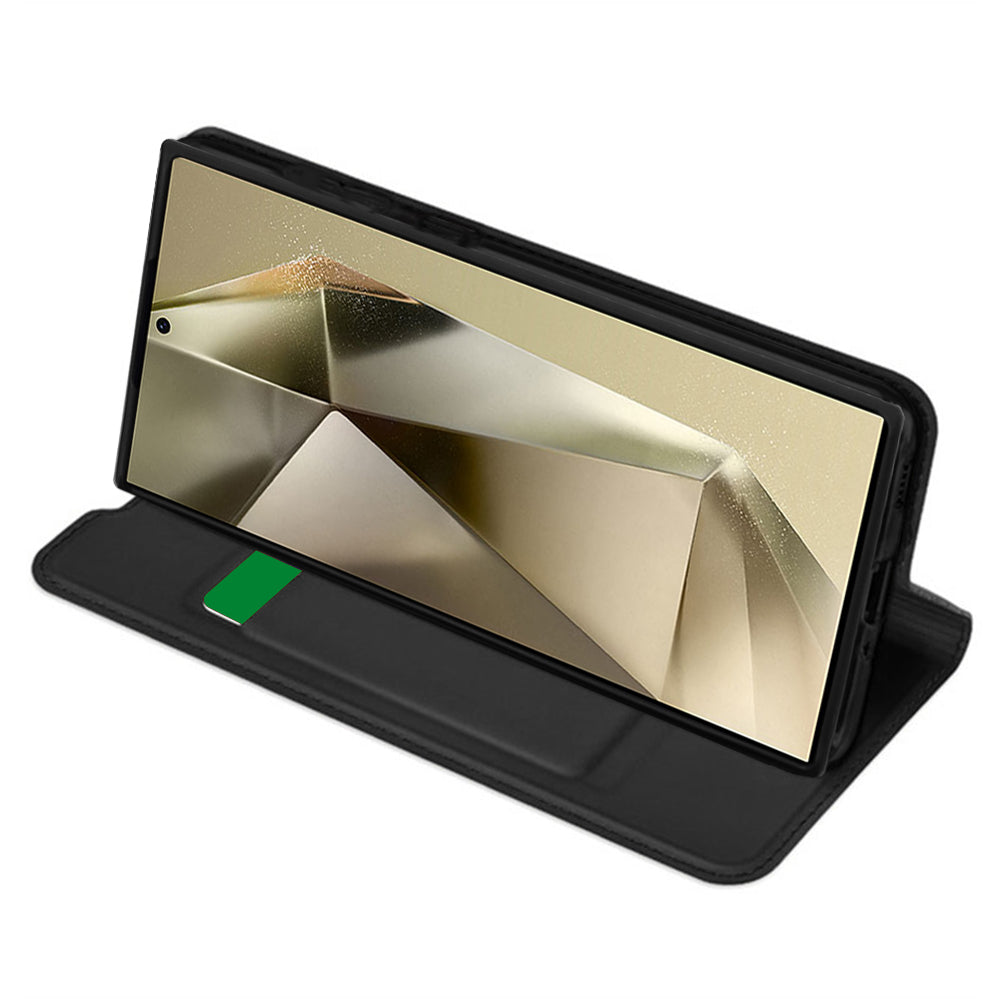 Калъф за Samsung Galaxy S24 Ultra S928, Techsuit, Magskin Book, Черен