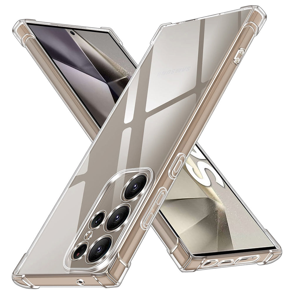 Калъф за Samsung Galaxy S24 Ultra S928, Techsuit, противоударен прозрачен, прозрачен