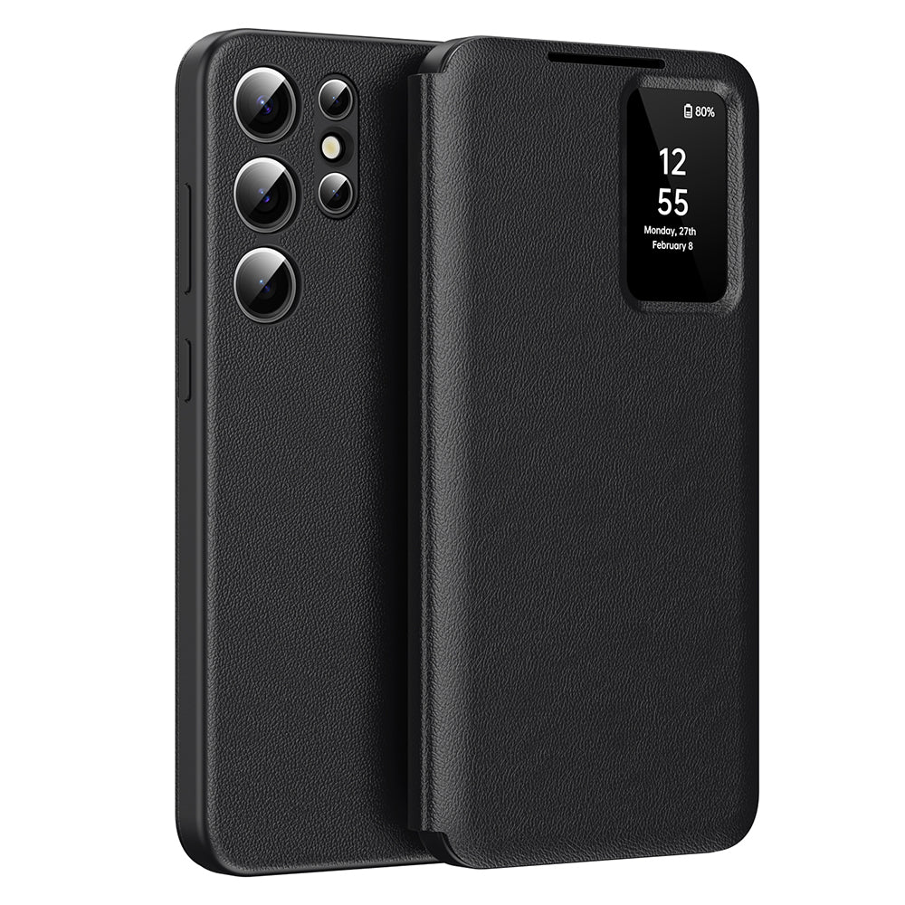 Калъф за Samsung Galaxy S24 Ultra S928, Techsuit, SmartView, Черен
