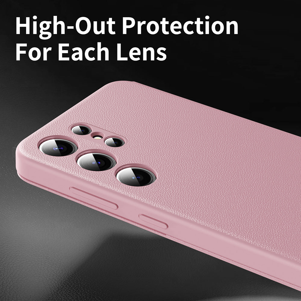 Калъф за Samsung Galaxy S24 Ultra S928, Techsuit, SmartView, Розов