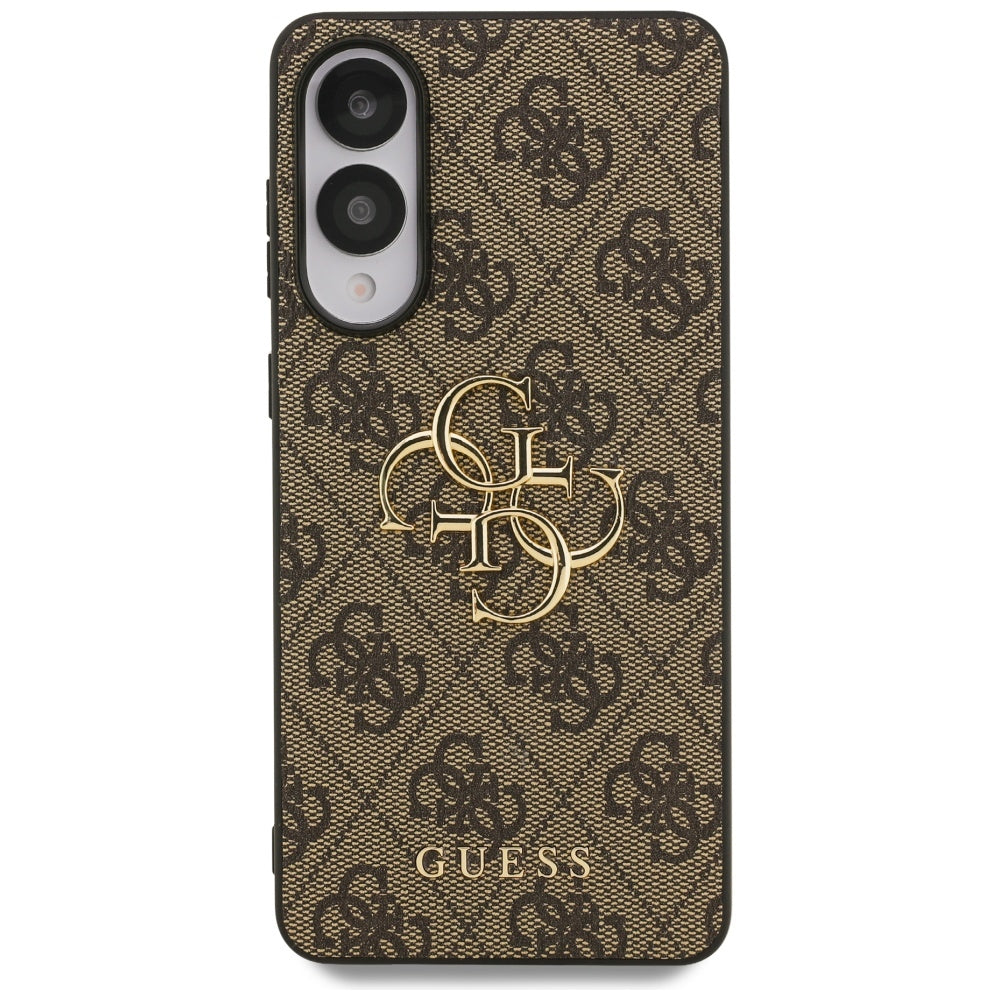 Калъф за Samsung Galaxy S25 Edge S937, Guess, Big 4G Logo Classic, Кафяв