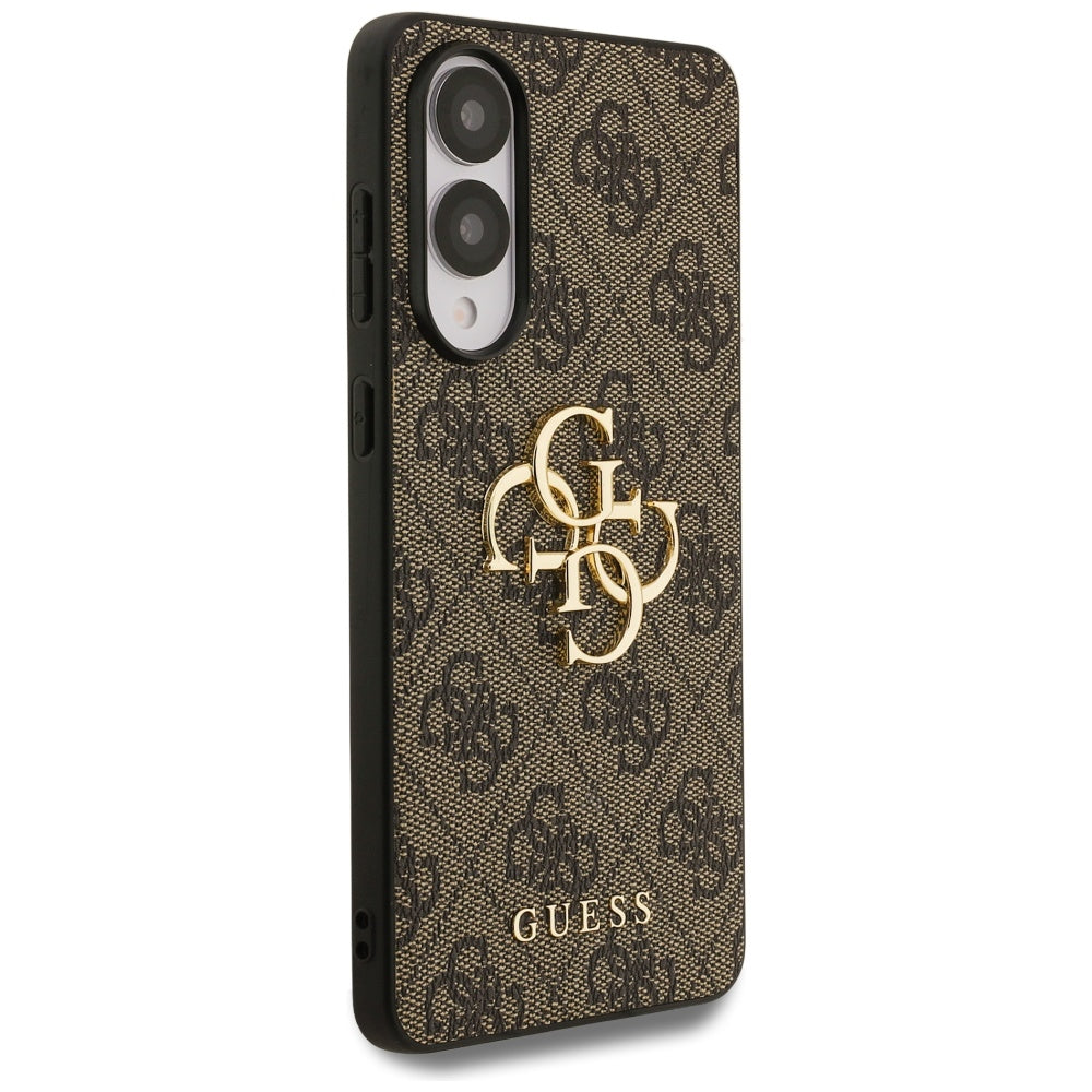 Калъф за Samsung Galaxy S25 Edge S937, Guess, Big 4G Logo Classic, Кафяв