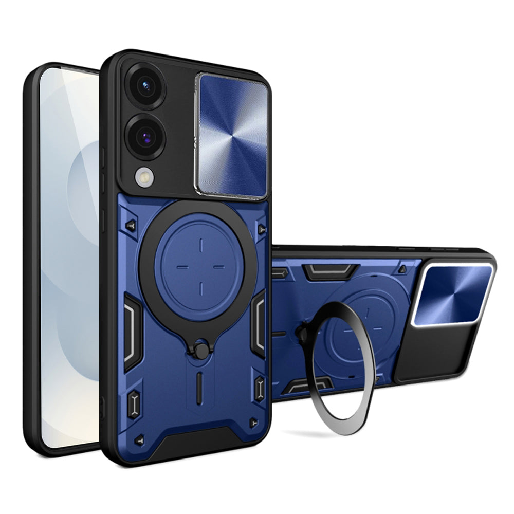 Калъф за Samsung Galaxy S25 Edge S937, Techsuit, CamGuard Pro, Син