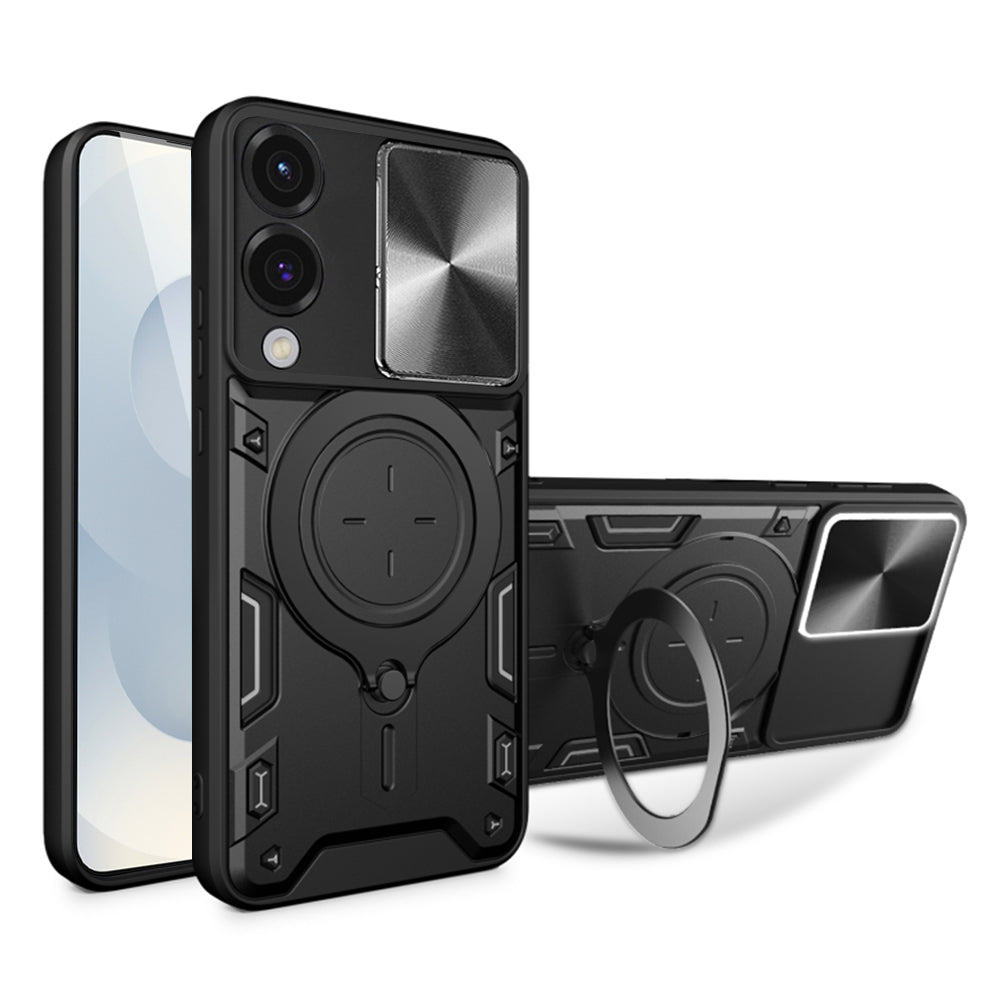 Калъф за Samsung Galaxy S25 Edge S937, Techsuit, CamGuard Pro, Черен