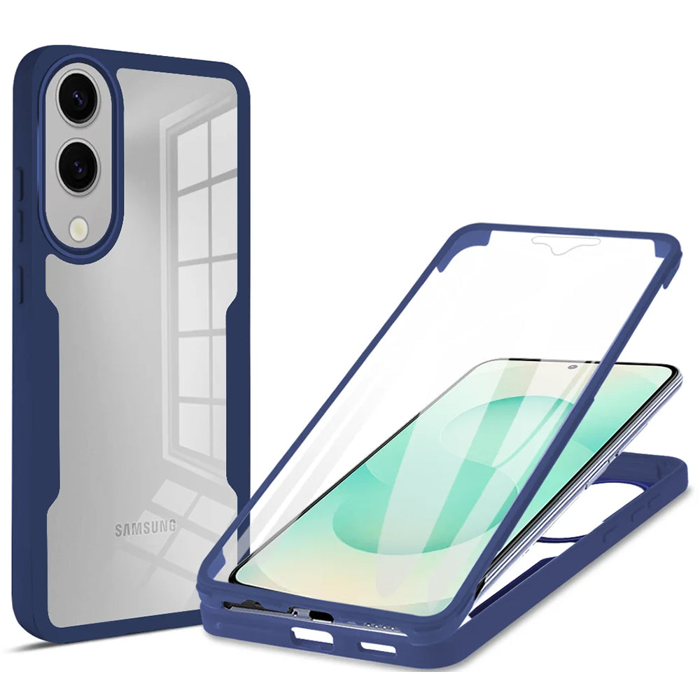 Калъф за Samsung Galaxy S25 Edge S937, Techsuit, ColorVerse 360, Син