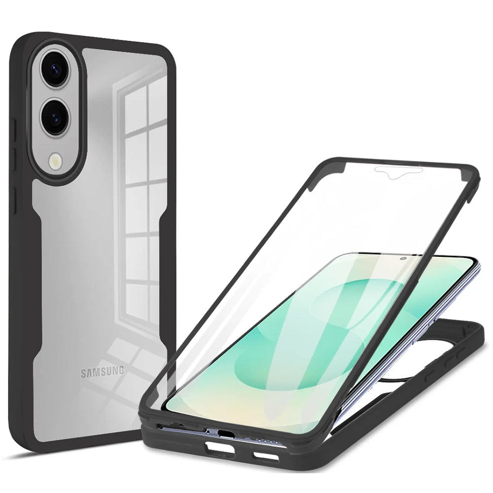 Калъф за Samsung Galaxy S25 Edge S937, Techsuit, ColorVerse 360, Черен