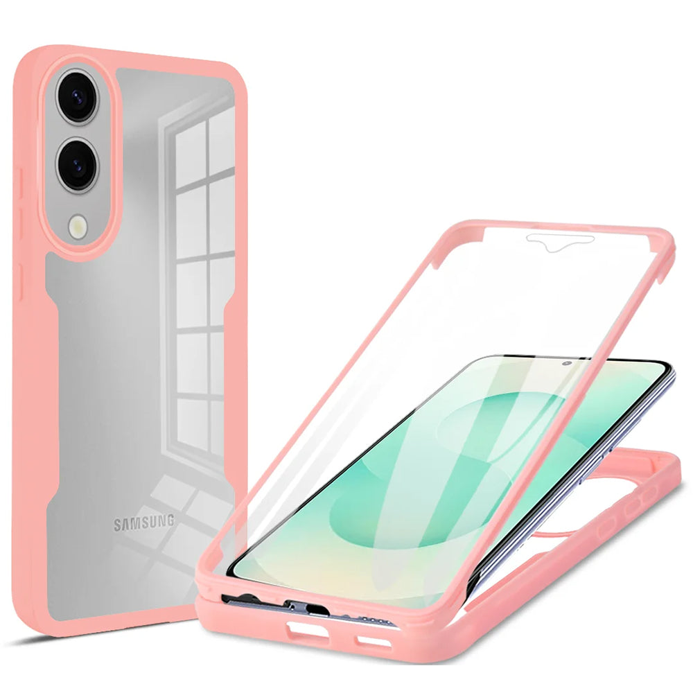 Калъф за Samsung Galaxy S25 Edge S937, Techsuit, ColorVerse 360, Розов